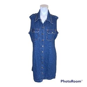 Denim dress